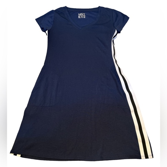 Marc New York Performance Women's Performance Relaxed Fit V-Neck T-Shirt Dress - Picture 5 of 8